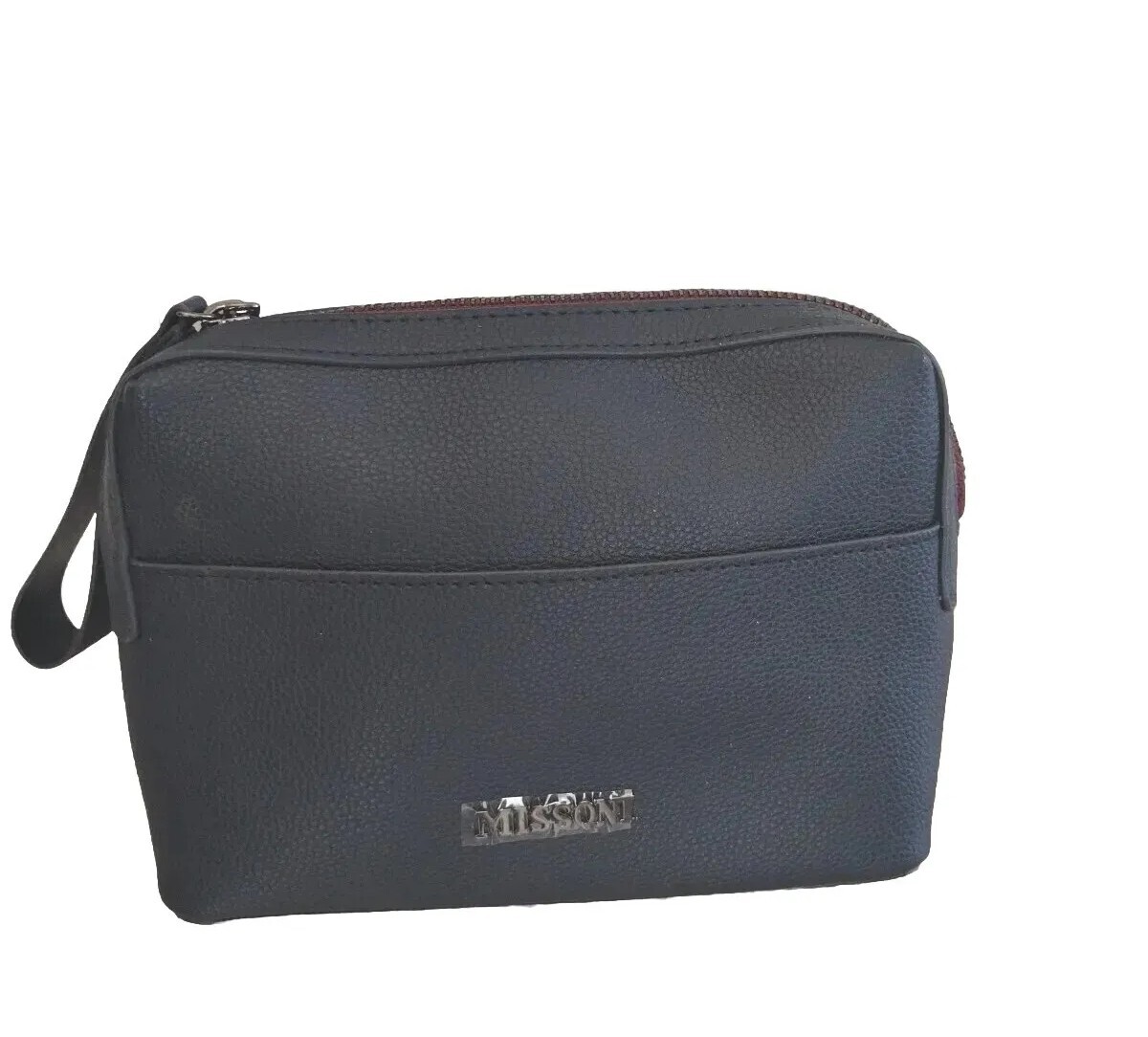 Missoni Makeup Bag Travel Wristlet Clutch Purse Blue New | eBay