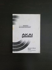 Akai Mpc2000xl Midi Production Center Operator's Manual - Used