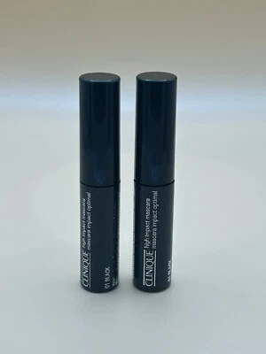 Clinique Mini High Impact [01] Máscara Negra 3,5 ml x2 [7 ml] - Nueva