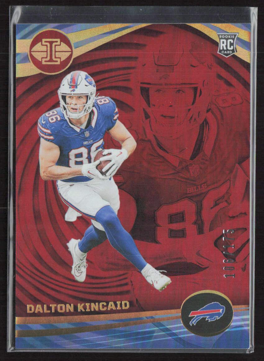 2023 Panini Illusions #13 Dalton Kincaid Red /175 Rookie RC Bills