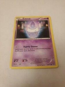 Pokémon TCG Litwick Steam Siege 48/114 Regular Common