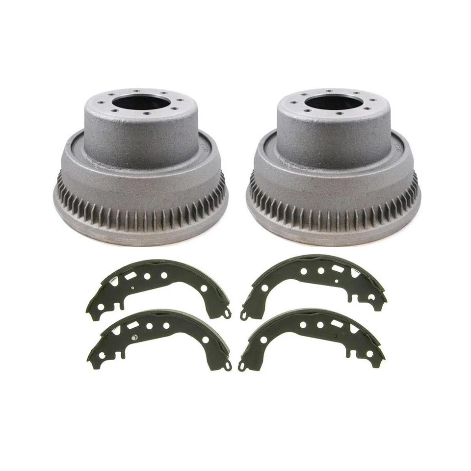 Zapatas de freno traseras 3X CEDU tambores para 94-99 Dodge Ram 3500 alto rendimiento_WT Foto 2 de 4