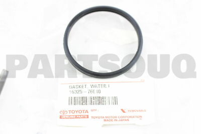1632576010 Genuine Toyota GASKET, WATER INLET HOUSING, NO.1 16325 