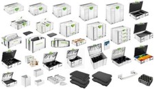Festool Systainer SYS 1 - SYS 5 T-LOC, SYS-Combi, SYS-PORT, SYS-Zubehör 