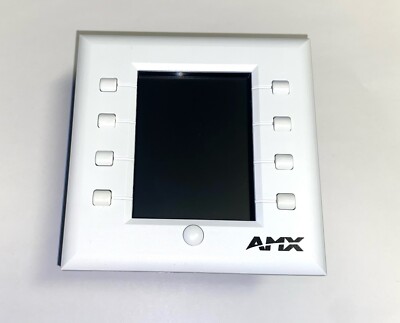 AMX SVSI N-Touch N8300 Series Wall Controller FGN8302-W-01 SC-TC-D-WH