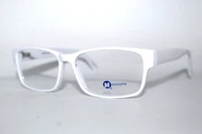 NEW MODERN OPTICAL SLICK WHITE AUTHENTIC EYEGLASSES FRAMES 60-17-150MM