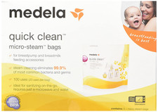 Medela Quick Clean Micro-Steam Bags, 5 Bags 87024