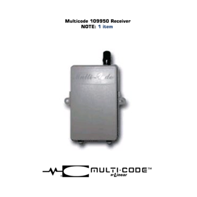 Linear Multicode 109950 Receiver 300 MHz | eBay
