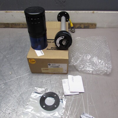NEW! Allen-Bradley 855T-EB24D6A1 , Control Tower Stack Light ,BLUE + HORN , NIB!
