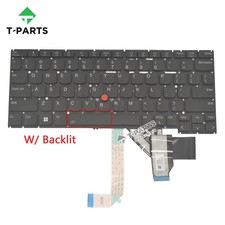 US Keyboard With Backlit New for Lenovo Thinkpad X13 Gen 4 X13 Yoga Gen 4
