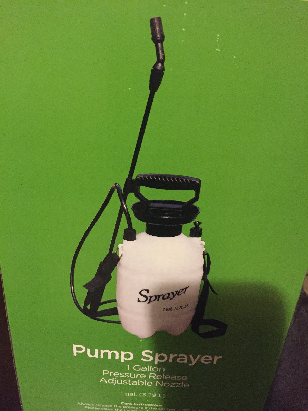 True Living Gardening Pump Sprayer Gallon Pressure Release Outdoors eBay