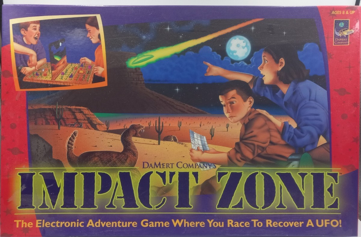 Impact Zone Electronic Board Game DaMert Company 1998 | eBay