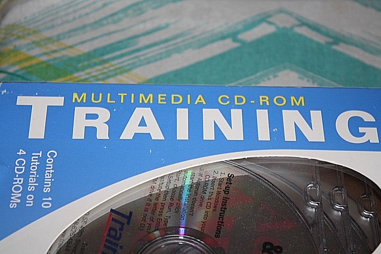 Rom Office Microsoft Office XP & 2000 Training Deluxe Office 10 Tutorials on 4 CD ...
