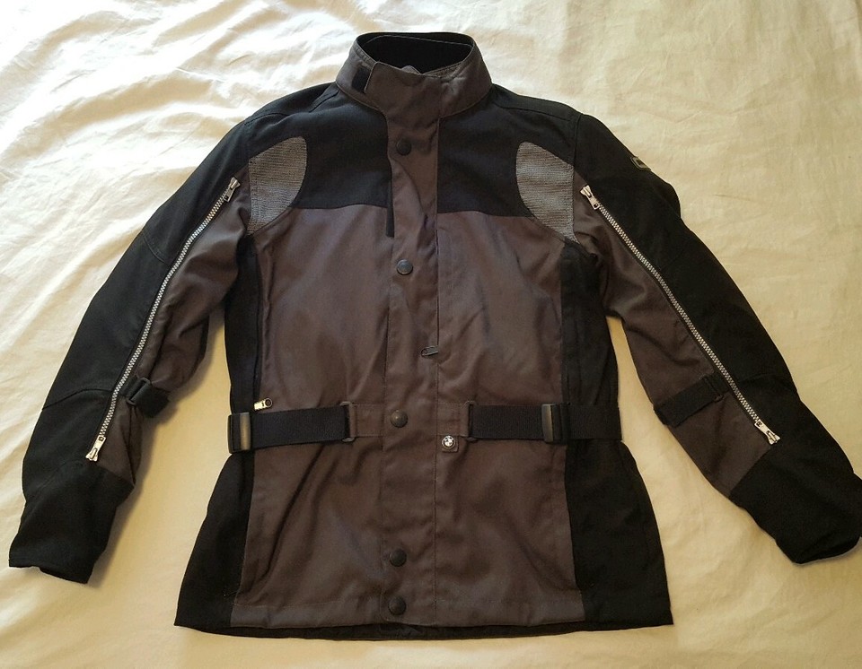 BMW Motorrad Commuter 3 Unisex Black Grey Motorcycle Touring Riding ...