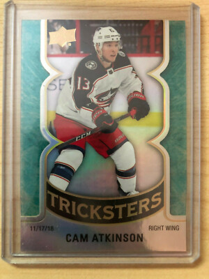 2019-20 UD Series 2 Tricksters T-9 Cam Atkinson - Columbus Blue Jackets