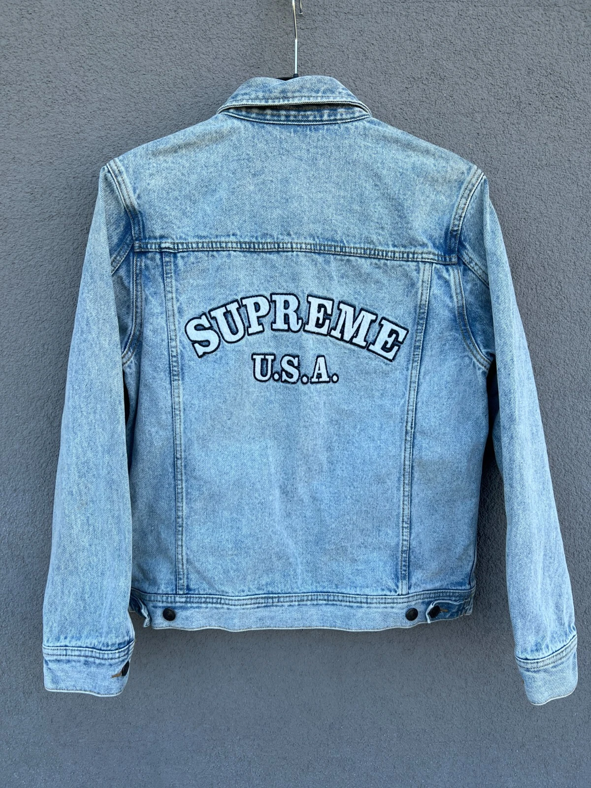 Veste camionneur Supreme Denim SS16 Small
