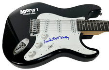 Frankie 'Kash' Waddy Signed Electric Guitar BOOTSY'S RUBBER BAND P Funk COA Frankie 'Kash' Waddy Signed Electric Guitar BOOTSY'S RUBBER BAND P Funk COA