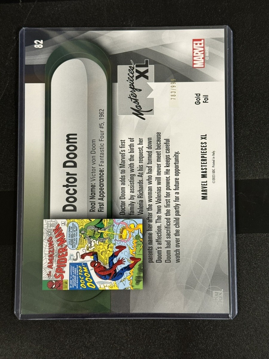 2024 Marvel Masterpieces XL Doctor Doom Level 4 Gold /999 | eBay