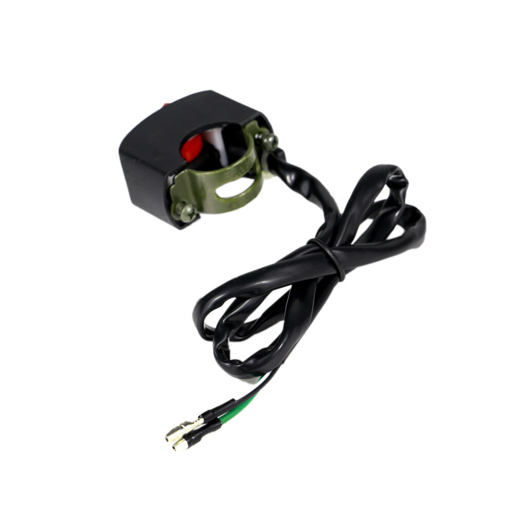 7/8" Motorcycle Handlebar Kill On-Off Latching Switch 12V Scooter - Foto 5