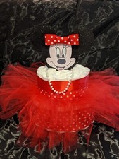 Minnie Two-Tier Diaper Cake