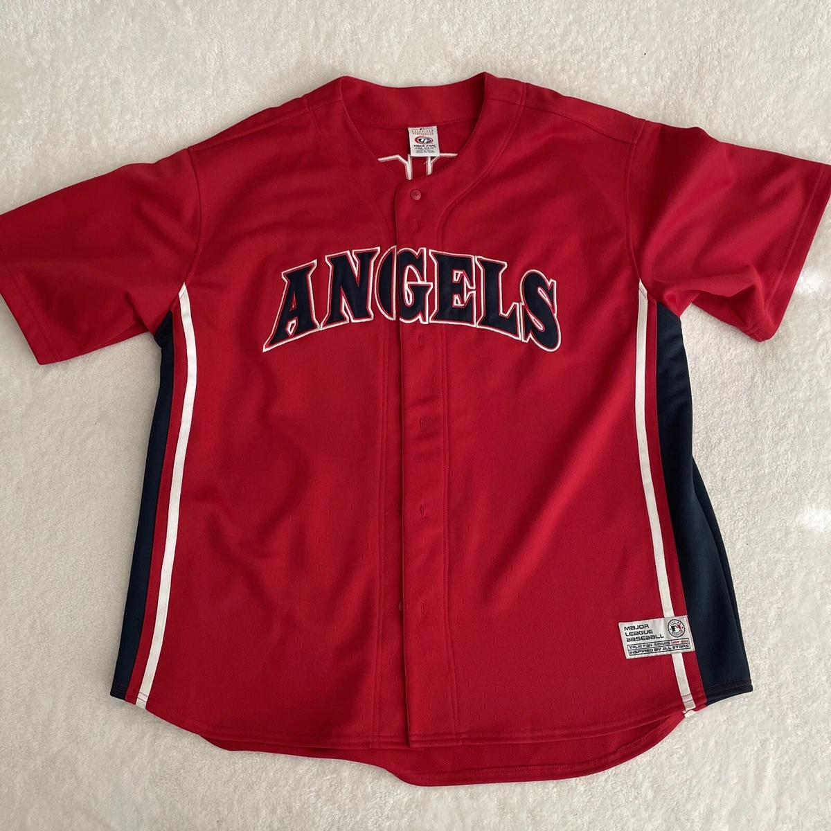 NWOT**MLB Anaheim Angels #57 Rodriguez True Fan Men's Jersey 2XL (D)