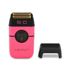 StyleCraft Professional Instinct Metal Double Foil Shaver Dual Voltage PINK- NEW