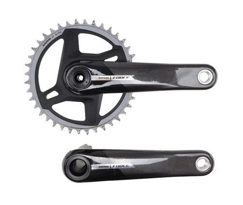 SRAM Force DUB Wide AXS D2 1 x 12 Speed Carbon Gravel Bike Crankset 172.5mm 40T