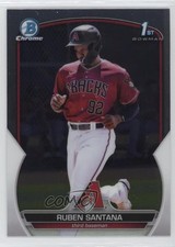 2023 Bowman Chrome Prospects Ruben Santana #BCP-42 0s2w