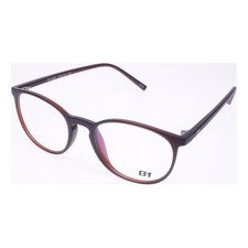 Base Eyewear Eyeglasses Frames men woman Brown Round BB1200 Plastic