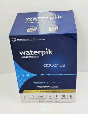 Waterpik Aquarius WP-660C Corded Electric Water Flosser White Open Box