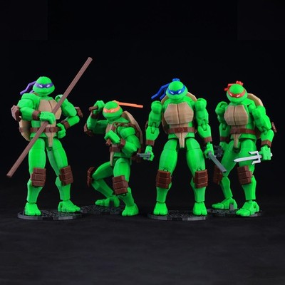 9l3d Ct Toys Tmnt Multi-jointed Anime Figure Cool Anime Figure Model Articulate