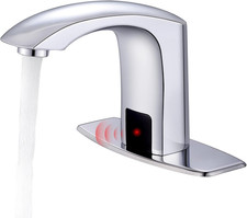 Commercial Touchless Bathroom Sink Faucet Cold and Hot Water Automatic Motion Se