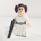Lego Princess Leia Minifigure White Dress Star Wars 75301 75244 sw1036