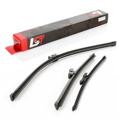 Scheibenwischer Wischerblatt Set vorne + hinten für VW Polo 6R