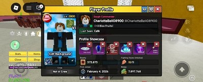 Blox Fruits Lv. 2800 MAX Rabbit V1 Account Cupid's Top Hat Spikey Trident