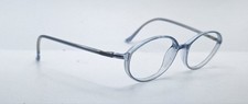 Vintage Silhouette M1953 Blue Translucent Oval Sunglasses FRAMES ONLY Austria