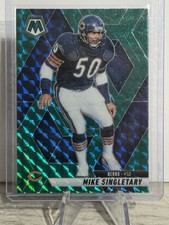 2025 Panini Mosaic - Mike Singletary #153 Green Mosaic Prizm