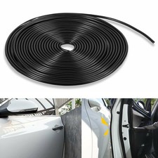 Black 32ft U Shape Rubber Car Seal Door Edge Guard Molding Trim Protectors Strip