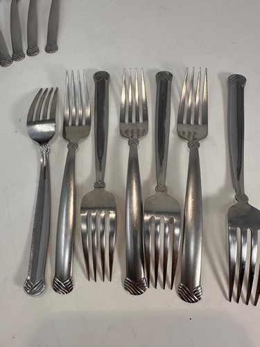 Oneida Posate Rattan Acciaio Inox Ricambio Ricambio Vintage Scegli e Scegli - Foto 9 di 29