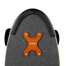 Vanpro Skateboard Deck Guards Protector, Thin /length 7.84 IN /Black