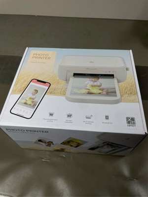 HPRT Photo Printer 4x6,+108 Sheets&2Ribbon,Phone Instant Picture Printer for iPh