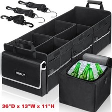 Folding Car Trunk Cargo Organizer Large Storage Bag Box Collapse Bin Truck Suv