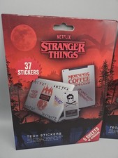 Stranger Things The Upside Down Tech Stickers Netflix 37 Stickers 5 Sheets