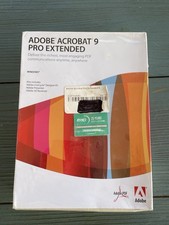 Adobe Acrobat 9 Pro Extended Professional Windows NIB Sealed