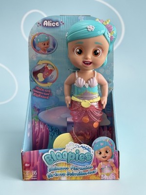 IMC Toys Bloopies Shimmer Mermaids Alice Doll Swimming Water Toy For 18+ Months