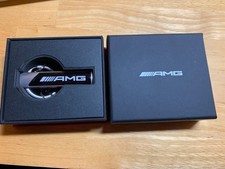 Mercedes-amg Metal Keychain Key Ring Key Fob Rare Japan Unused Gift Present