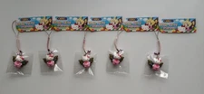 Sanrio Hello Kitty Shimotsuma Local Strap Butterfly Oomurasaki 5pc Set New 2015