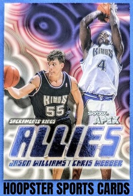 1998-99 Skybox Apex Allies #9 Jason Williams - Chris Webber