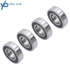 Double Rubber Seals 4Pcs 62/28-2RS 28mm Inner 58mm Dia 16mm OD Ball Bearings