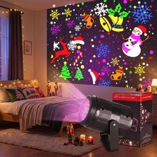 Christmas Indoor Projector Lights LED Holiday Projector with USB Power